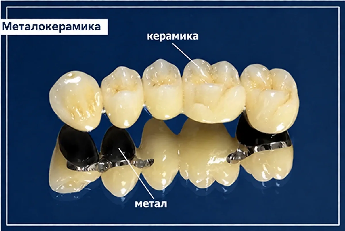 Металокерамика: керамика и метал